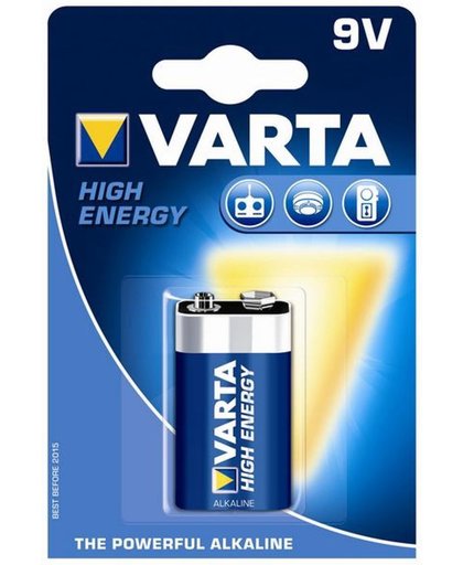 Varta 9V Alkaline Batterijen - 10 stuks