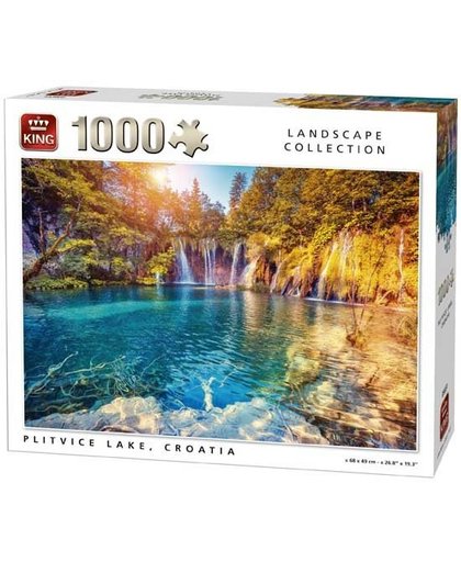 King legpuzzel Plitvice Lake 1000 stukjes