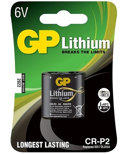 GP Photo Lithium CRP-2 (DL223A), blister 1