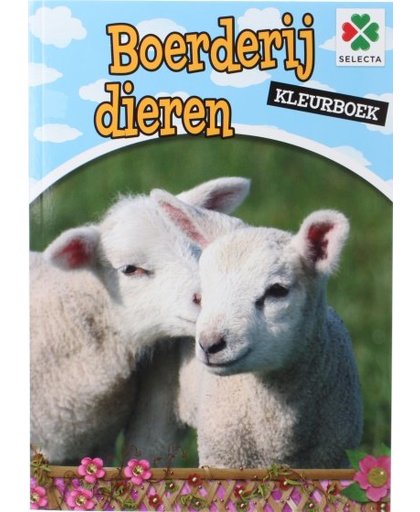Selecta boerderijdieren kleurboek