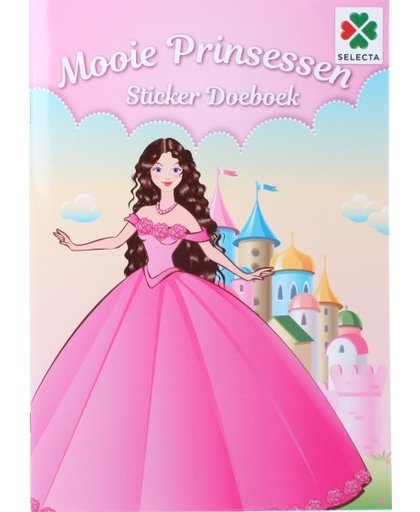 Selecta mooie prinsessen sticker doeboek