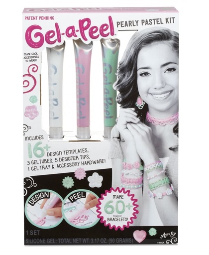 Gel-a-Peel 3-Pack voor accessoires - Parelmoer Pastel