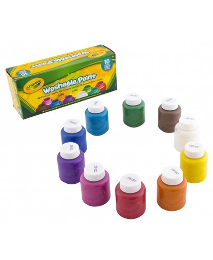 Crayola Potjes met afwasbare verf 10 stuks