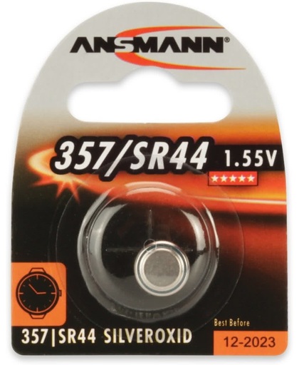 Ansmann horloge batterij Silveroxid 1.55V SR44/357