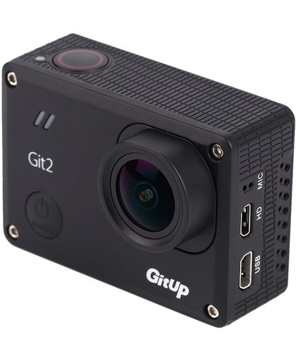 GitUp Git2 Standard Edition 2K HD WiFi Action Camera DV Action Camera(zwart)