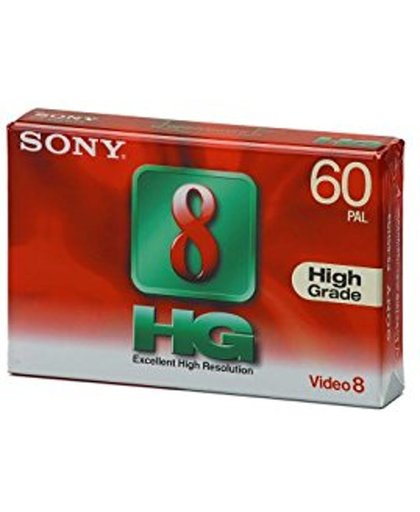 SONY High grade Tape VIDEO8 Cassette 60 Minuten HG