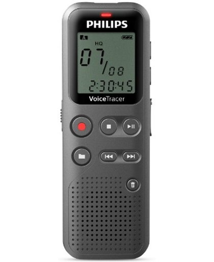 Philips 1000 series DVT1110 Intern geheugen Grijs dictaphone