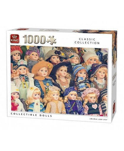 King legpuzzel Collectible Dolls 1000 stukjes