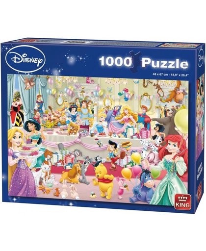 King legpuzzel Disney Happy Birthday 1000 stukjes
