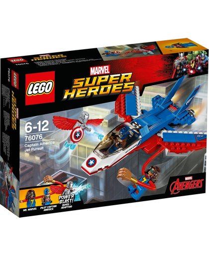 LEGO Super Heroes Captain America Jet-achtervolging - 76076