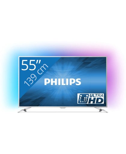 Philips 6000 series Ultraslanke 4K-TV met Android TV™ 55PUS6561/12 LED TV
