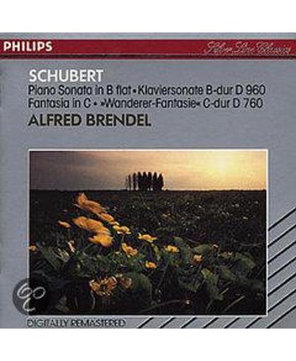 Schubert: Piano Sonata D 960, Wanderer Fantasy / Brendel