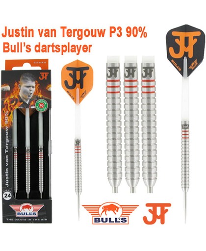 BULL'S Justin van Tergouw 90% dartpijlen - 24 gram