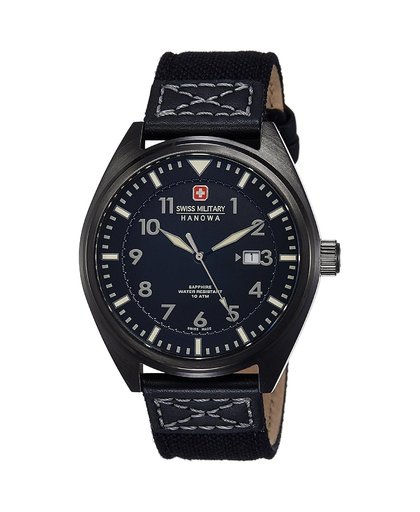 SWISS MILITARY HANOWA Airborne horloge 06-4258.30.007 - Nylon
