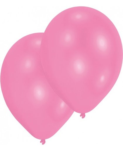 Amscan ballonnen parel roze 25 stuks 28 cm
