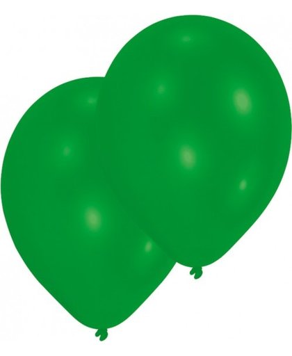 Amscan ballonnen groen 50 stuks 25 cm