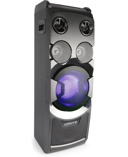 Vonyx PLAY1000 Actieve Bluetooth Party Sound Station met LED's - 400W