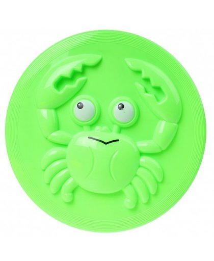 Yello frisbee krab groen 22.5 cm